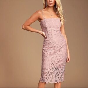 Bardot Lina Lace Sheath Dress Size 6